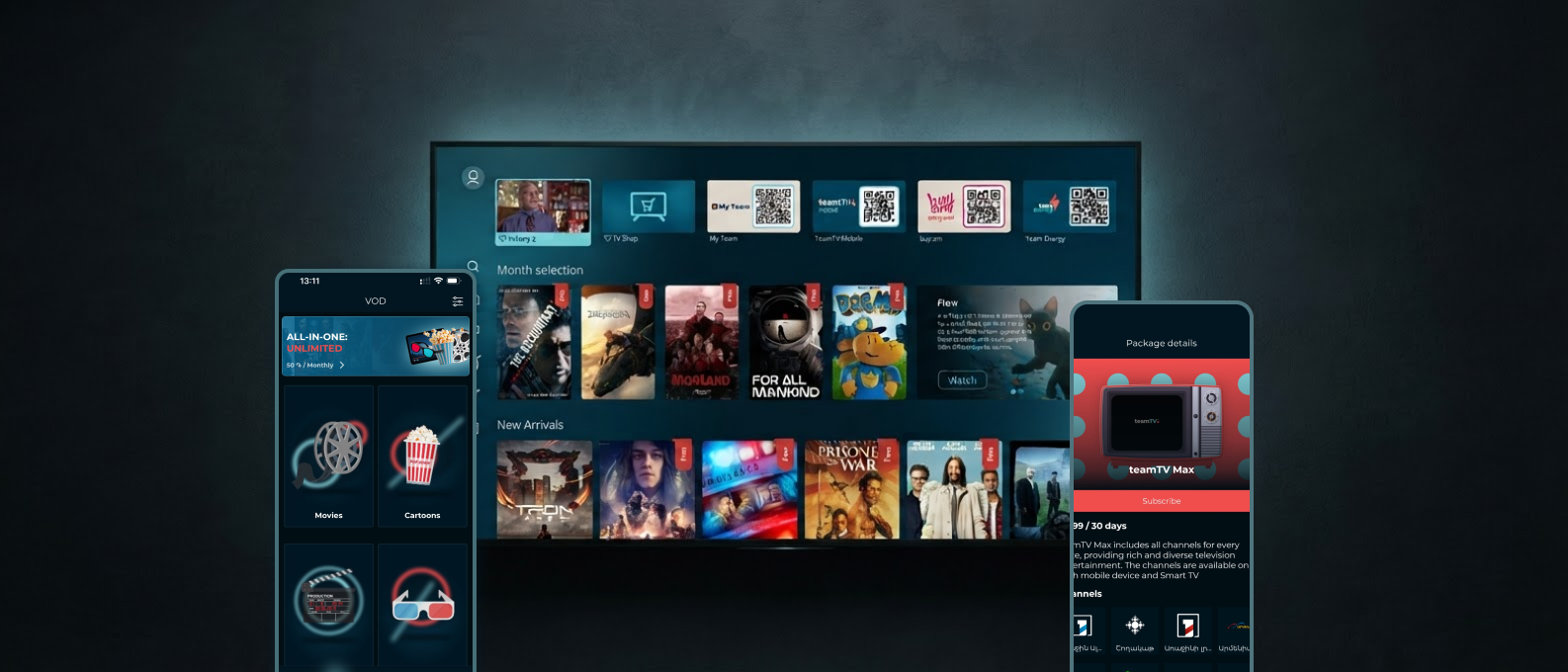 Telecom-Grade IPTV/OTT Media Platform