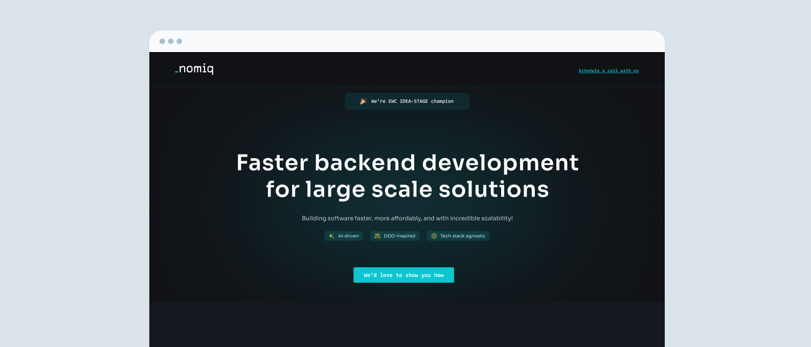 Nomiq website